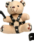 The Master Series - BDSM Teddy Bear Keychain - Brown - K. P.