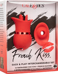 French Kiss - Suck & Play Interchangeable Set - Red - K. P.