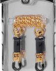 The Master Series - Deluxe Adjustable Nipple Clamps - Gold - K. P.