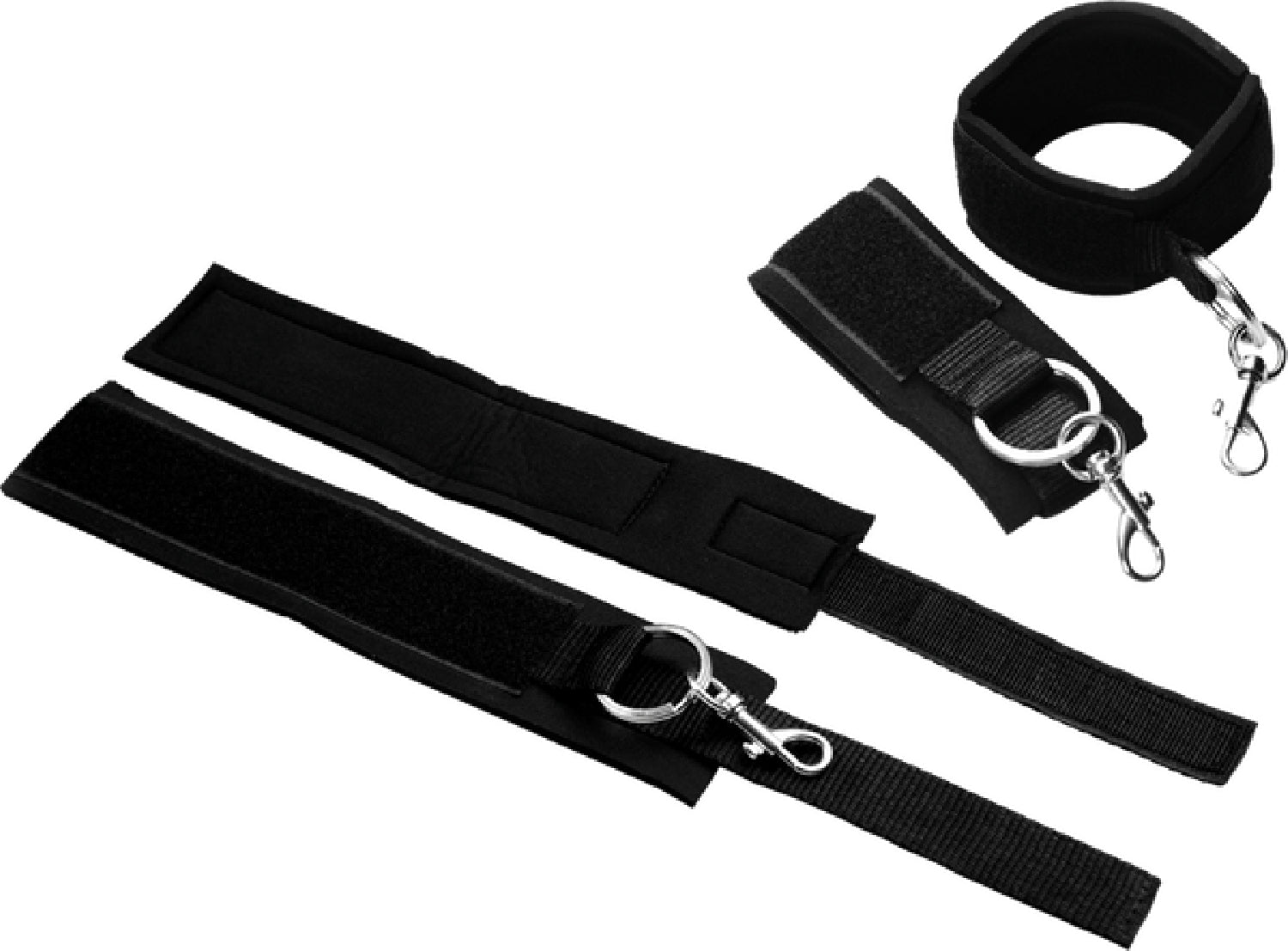 The Master Series - Subtrap Over The Door Restraint Set - Black - K. P.