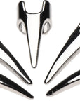 The Master Series - Clawed 5 Piece Sensation Play Rings - Silver - K. P.