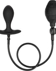 Weighted Silicone Inflatable Plug - Black - K. P.