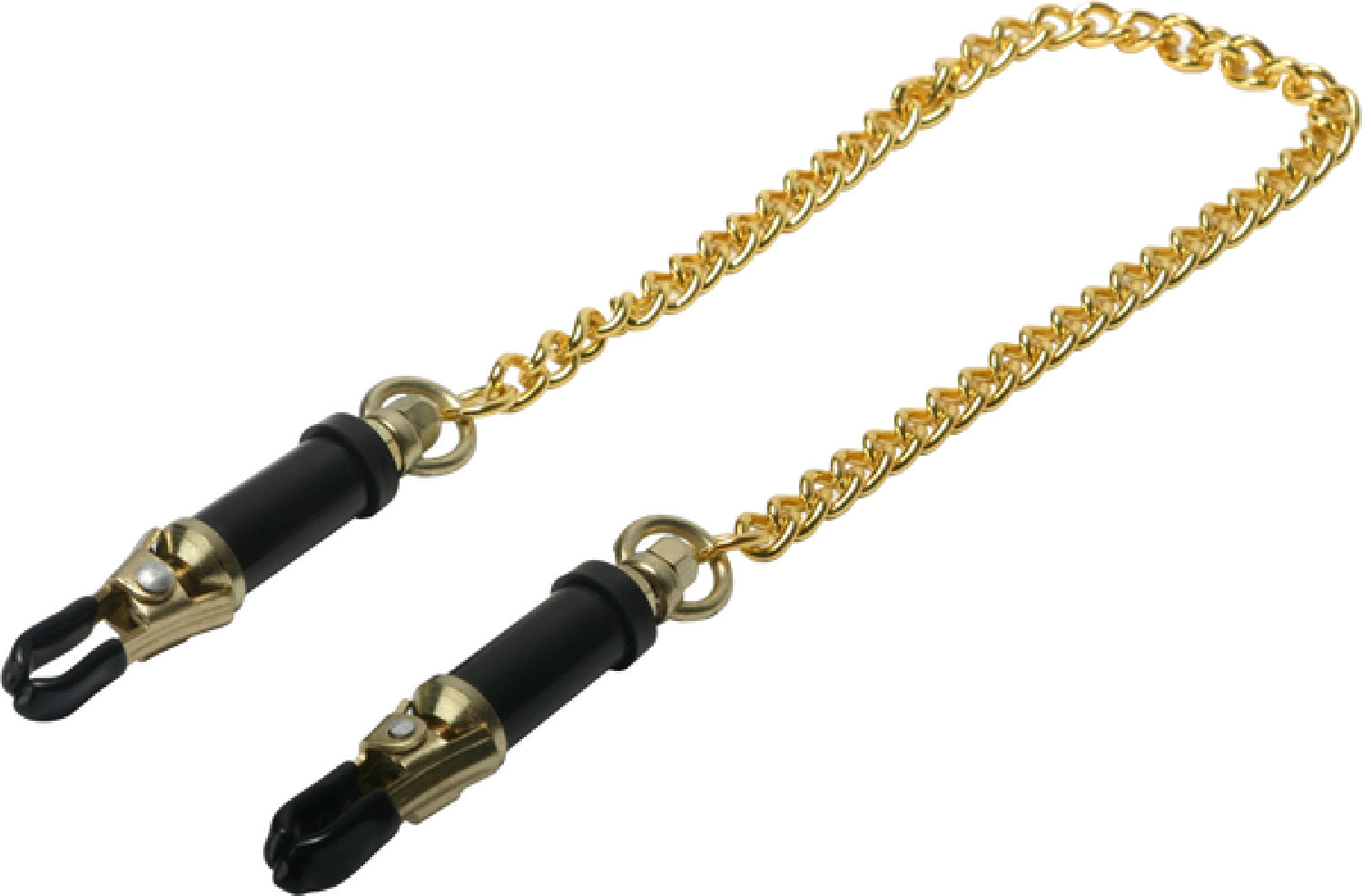 The Master Series - Deluxe Adjustable Nipple Clamps - Gold - K. P.