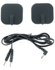 Zeus Deluxe Black Electro Pads 2 Pk