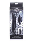 Dick Spand Inflatable Silicone Dildo Black