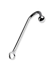 Silver Metal Anal Hook w Ball
