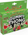Sweet and Sour Gummy Thong and Bra