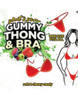 Sweet and Sour Gummy Thong and Bra