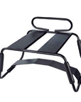 Sex Chair Adjustable Height Black w Handle and Arch Bridge