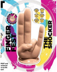 Finger Fest Dildo The Shocker Flesh