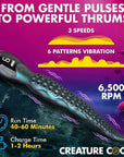 Tentavibe Silicone Vibrator
