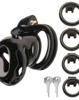 Hard Stop Double Ring Chastity Cage