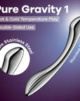 Satisfyer Pure Gravity 1 Metal Dildo