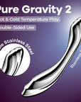 Satisfyer Pure Gravity 2 Metal Dildo