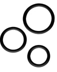 Magnum Force Cock Ring Set Black