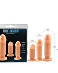 Cock Plug Flesh Anal Training Kit 3 Pc
