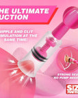 MAXtwist Clit Nipple Sucker Set 3 Pc Pink