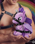 Raven Plum Bondage Pony