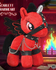 The Master Series - Scarlet Chainheart Bondage Pony