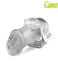 Brutus Airmesh Chastity Cage Clear