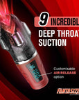 Hypershaker Automatic App Controlled LCD Masturbator Red