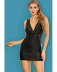 Midnight Veil Midi Dress Black