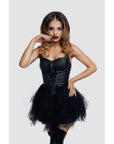 Glossy Elisia Noir Wetlook Dress