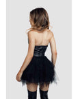 Glossy Elisia Noir Wetlook Dress