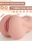 Agatha Realistic Vibrating Vaginal Masturbator