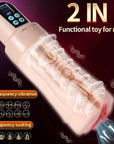 Suctroker Dual Density Vibrating Sucking Vaginal Masturbator V3