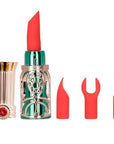 Emerald Kiss 4 In 1 Lipstick Vibrator