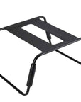 Sex Chair Adjustable Height Black TPU Seat