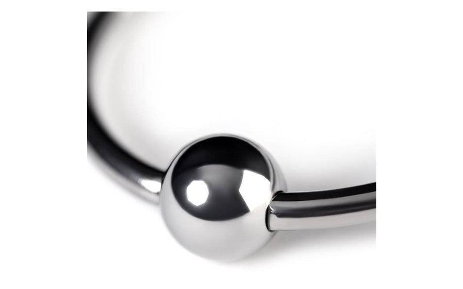 Metal Penis Head Ring 25mm Small - Silver - K. P.