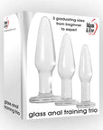 Adam & Eve Glass Anal Training Trio