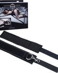 The Master Series - Interlace Bed Restraint Set - Black - K. P.