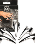 The Master Series - Clawed 5 Piece Sensation Play Rings - Silver - K. P.