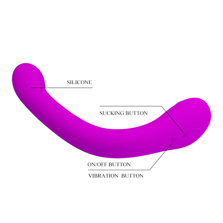Clitoral Sucking Vibrator - Alex - Purple - K. P.
