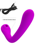 Clitoral Sucking Vibrator - Alex - Purple - K. P.