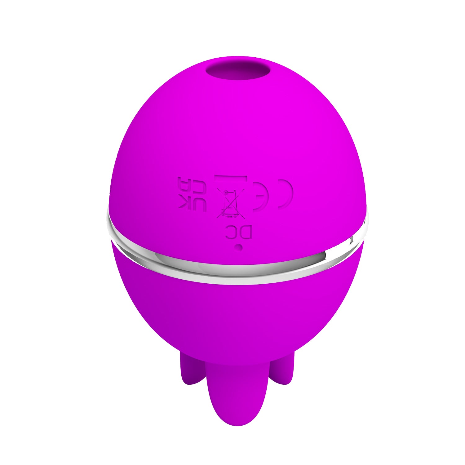 Licking Stimulator - Gemini Ball - Purple - K. P.