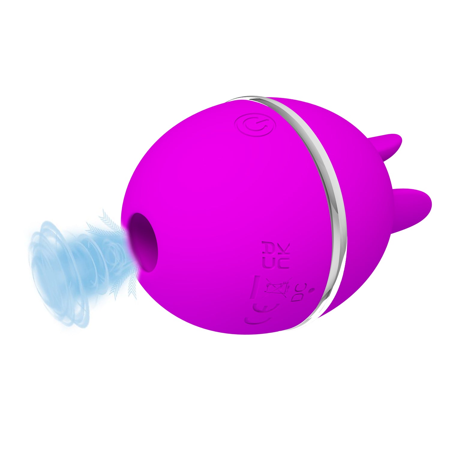 Licking Stimulator - Gemini Ball - Purple - K. P.