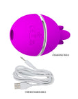 Licking Stimulator - Gemini Ball - Purple - K. P.