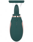 Pumped - Enhance - Automatic - Silicone - Rechargeable Vulva & Breast Pump - Forest Green - K. P.
