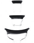Pumped - Delightful - Automatic - Silicone - Rechargeable Vulva, Clitoral, Nipple & Breast - Black - K. P.