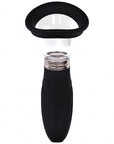Pumped - Delightful - Automatic - Silicone - Rechargeable Vulva, Clitoral, Nipple & Breast - Black - K. P.