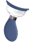 Pumped - Delightful - Automatic - Silicone - Rechargeable Vulva, Clitoral, Nipple & Breast - Blue/Grey - K. P.