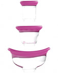 Pumped - Delightful - Automatic - Silicone - Rechargeable Vulva, Clitoral, Nipple & Breast - Pink - K. P.