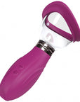 Pumped - Delightful - Automatic - Silicone - Rechargeable Vulva, Clitoral, Nipple & Breast - Pink - K. P.