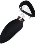 Pumped - Arousing - Automatic - Silicone - Rechargeable Vulva, Clitoral, Nipple & Breast - Black - K. P.