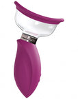 Pumped - Arousing - Automatic - Silicone - Rechargeable Vulva, Clitoral, Nipple & Breast - Pink - K. P.