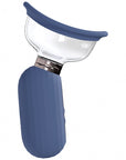 Pumped - Dazzling - Automatic - Silicone - Rechargeable Vulva, Clitoral, Nipple & Breast - Blue/Grey - K. P.